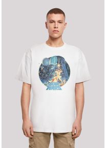 F4NT4STIC Herren T-Shirt "Star Wars Vintage Victory Rebellen Logo", weiß, casual, Gr. S, Obermaterial: 100% Baumwolle, Shirts, Print
