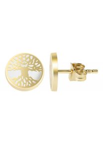 Adelia´s ADELIA ́S Damen Paar Ohrhänger, Damen, Gelbgold 333, gold, Gelbgold 333, Ohrringe