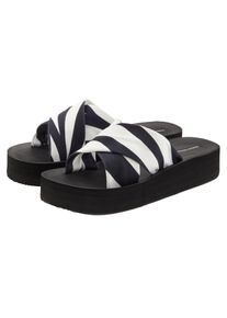 Damen Pantolette, French Connection, Gr. 42, schwarz, Obermaterial: 100% Textilmaterial. Futter: 100% Textilmaterial. Decksohle: 100% Synthetik.