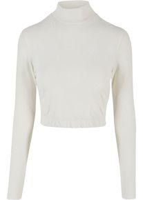 Rocawear Damen Longsleeve "Rocawear Damen Rocawear AllAround Crewneck", weiß, klassisch, Gr. M, bedruckt, 95% Baumwolle, 5% Elasthan, Shirts