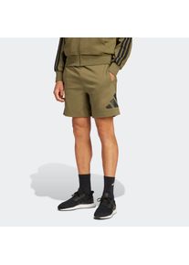 Herren Shorts "M BL SJ SHO", grün, sportlich, Gr. XXL, adidas Sportswear, Obermaterial: 74% Baumwolle, 26% Polyester, Hosen