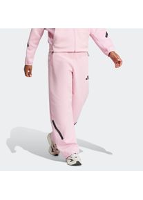 Damen Sporthose "W Z.N.E. BAR PT", pink, sportlich, Gr. XXL, adidas Sportswear, Obermaterial: 57% Polyester, 43% Baumwolle, Hosen