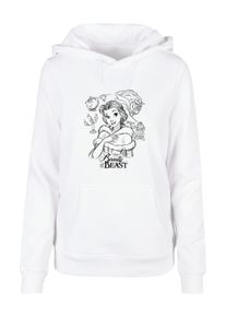 F4NT4STIC Damen Kapuzenpullover "F4NT4STIC Damen", weiß, casual, Gr. L, unifarben, 50% Baumwolle, 50% Polyester, Pullover