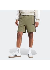 Herren Shorts "M 3S FT SHO", grün, sportlich, Gr. S, adidas Sportswear, Obermaterial: 55% Baumwolle, 36% Polyester, 9% Viskose, Hosen