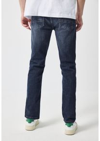 Street One MEN Herren Slim-fit-Jeans, blau, casual, Gr. 31, unifarben, Web, Jeans, 98% Baumwolle, 2% Elasthan, Jeans, softer Materialmix