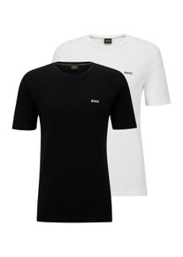 BOSS Green Herren T-Shirt, bunt, casual, Gr. M, unifarben, Single Jersey, Obermaterial: 96% Baumwolle, 4% Elasthan, Shirts, mit Logodruck