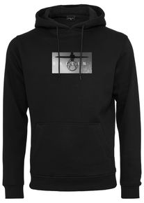 MisterTee Herren Sweatshirt "MisterTee Herren Ballin Hoody", schwarz, Gr. XXL, bedruckt, 65% Baumwolle, 35% Polyester, Sweatshirts