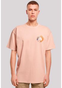 F4NT4STIC Herren T-Shirt "Pinocchio Sundowner", gelb, casual, Gr. S, Obermaterial: 100% Baumwolle, Shirts, Retro, Heroes of Childhood, TV Serie