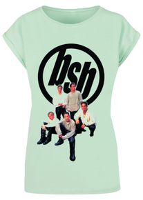 Merchcode Herren T-Shirt "Merchcode Damen", grün, casual, Gr. M, bedruckt, 100% Baumwolle, Shirts