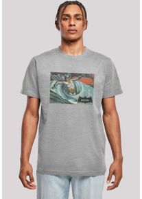 F4NT4STIC Herren T-Shirt "DC Comics Superhelden Batman TV Serie Whirlpool", grau, casual, Gr. M, Obermaterial: 100% Baumwolle, Shirts, Print