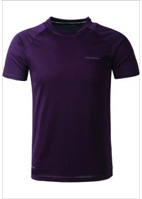 Endurance Kinder Funktionsshirt "Actty Jr.", lila, sportlich, Gr. 140, unifarben, 100% Polyester, Shirts, mit schnelltrocknender QUICK DRY-Technologie