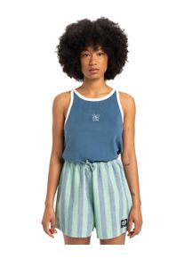 Quiksilver Damen Bermudas "AOP"grün spruce stripe, Gr. S, 100% Baumwolle, Hosen