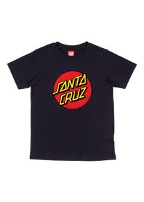 Santa Cruz Kinder T-Shirt "YOUTH CLASSIC DOT T-SHIRT", schwarz, sportlich, Gr. 158, Obermaterial: 100% Baumwolle, Shirts