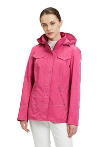 Gil Bret Damen Sommerjacke, pink, casual, Gr. 36, Stoff, Obermaterial: 100% Polyester, Jacken, mit Kapuze