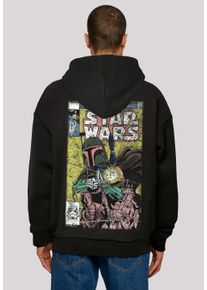 F4NT4STIC Herren Kapuzenpullover "Star Wars Boba Fett Comic", schwarz, casual, Gr. L, Obermaterial: 100% Baumwolle, Pullover, Print