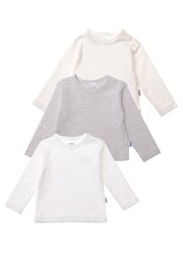 Liliput Jungen Langarmshirt, bunt, Gr. 98, unifarben, 100% Baumwolle, Shirts, Mit Druckknöpfen an der Schulter
