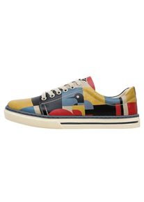 DOGO Damen Sneaker "Sneaker Bauhaus Birdie Damen Sneaker / Female", Gr. 39, beige, Lederimitat, Schuhe, Vegan