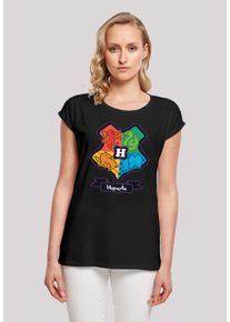F4NT4STIC Damen T-Shirt "Harry Potter Hogwarts Junior Crest", schwarz, casual, Gr. S, Obermaterial: 100% Baumwolle, Shirts, Print