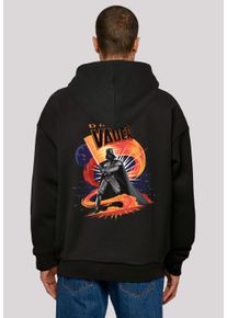 F4NT4STIC Herren Kapuzenpullover "Star Wars Darth Vader Swirling Fury Vintage", schwarz, casual, Gr. XXL, Obermaterial: 100% Baumwolle, Pullover,