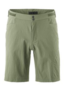 Gonso Herren Fahrradhose "Adventure Shorts M", grün, Gr. 4XL, 90% Polyamid, 10% Elasthan, Hosen, Strapazierfähig und formstabil