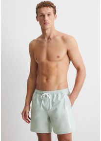 Marc O'Polo MARC O'POLO Herren Badeshorts "Olmen (Essentials Beach Jersey)", grün, casual, Gr. XXL, unifarben, Obermaterial: 100% Polyester, Badehosen, mit