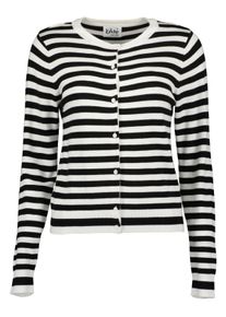 Blue Seven Damen Strickjacke "Blue Seven Strickjacke", schwarz, Basic, Gr. 38, 80% Viskose, 20% Polyamid, Strickjacken