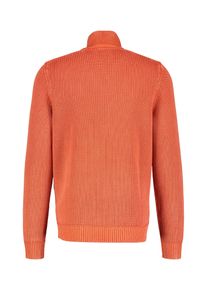 Lerros Herren Strickpullover "Lerros Stricktroyer in modisch verwaschener Optik", orange, Gr. L, 100% Baumwolle, Pullover