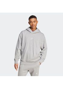 Herren Kapuzensweatshirt "M A SZN FT HD", grau, sportlich, Gr. XL, adidas Sportswear, Obermaterial: 100% Baumwolle, Sweatshirts