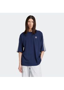 Herren T-Shirt "Oversize tee", blau, sportlich, Gr. L, adidas originals, Obermaterial: 100% Baumwolle, Shirts