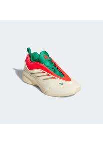 Basketballschuh "DAME 9", adidas Performance, Gr. 46, beige, Synthetik, sportlich, Schuhe