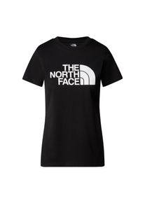The North Face Damen T-Shirt "W S/S EASY TEE", schwarz, sportlich, Gr. XXL, unifarben, Single Jersey, Obermaterial: 60% Baumwolle, 40% Polyester,