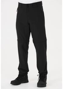 WHISTLER Herren Outdoorhose "Gerd", schwarz, casual, Gr. XL, unifarben, 92% Polyester, 8% Elasthan, Hosen, im raffinierten und vielseitigen
