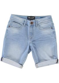 Cars Jeans Herren Jeansshorts "SEATLE Short", blau, modisch, Gr. XS, unifarben, Web, Obermaterial: 86% Baumwolle, 13% Polyester, 1% Elasthan, Jeans