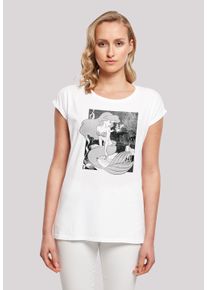 F4NT4STIC Damen T-Shirt "Disney Arielle die Meerjungfrau", weiß, casual, Gr. XXL, Obermaterial: 100% Baumwolle, Shirts, Print