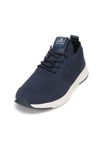 Marc O'Polo MARC O'POLO Herren Sneaker "aus recyceltem Polyester", Gr. 40, blau, Obermaterial: 100% Polyester, unifarben, casual, Schuhe