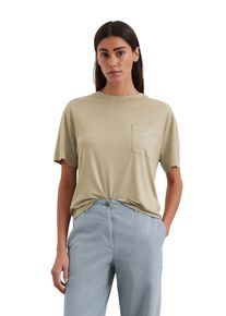 Marc O'Polo MARC O'POLO Damen T-Shirt "aus LENZING ECOVERO ", beige, Basic, Gr. XXL, unifarben, Obermaterial: 100% Lyocell, Shirts