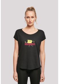 F4NT4STIC Damen T-Shirt "Spongebob Schwammkopf WHATEVER", schwarz, casual, Gr. S, Obermaterial: 100% Baumwolle, Shirts, Damen,Premium