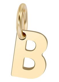 Adelia´s ADELIA ́S Damen Ketten-Anhänger "Neuheit 2025 - hochwertiger Buchstabe Anhänger aus 375 Gold", Gelbgold 375, gold, Gelbgold 375, Schmuckanhänger