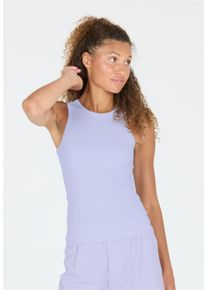 ENDURANCE ATHLECIA ATHLECIA Damen Tanktop "Madilyn", lila, sportlich, Gr. 44, unifarben, 88% Polyamid, 12% Elasthan, Tops, mit Quick-Dry-Funktion