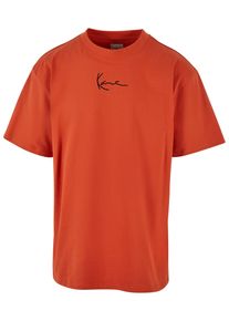 Karl Kani Herren Kurzarmshirt "Karl Kani Herren", orange, casual, Gr. M, unifarben, 100% Baumwolle, Shirts
