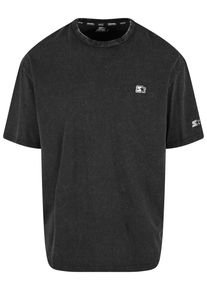 Herren T-Shirt "Starter Black Label Starter Essential Oversize Acid Tee", schwarz, casual, Gr. M, STARTER Black Label, bedruckt, 100% Baumwolle,
