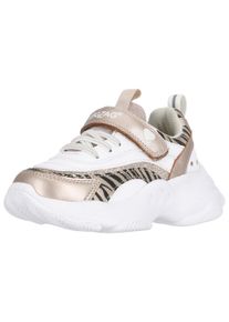 ZIGZAG Kinder Sneaker "Fialey", Gr. 29, gold, Polyurethane, Kunstfaser, casual, Schuhe, mit praktischem Klettverschluss