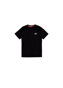 Herren T-Shirt "Alpha Industries Men - T-Shirts Signature Back Print T", schwarz, Gr. XXL, Alpha Industries, Obermaterial: 100% Baumwolle, Shirts