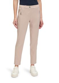 Betty Barclay Damen Stretch-Hose "Betty Barclay Stretch-Hose mit elastischem Bund", braun, modisch, Gr. 48, Obermaterial: 86% Polyester, 14%