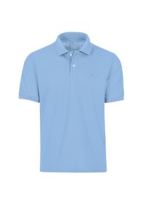 TRIGEMA Kinder Poloshirt "TRIGEMA Poloshirt DELUXE Piqué", blau, Basic, Gr. 92, 100% Baumwolle, Shirts