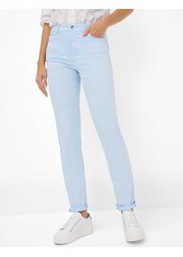 Brax Damen 5-Pocket-Hose "Style CAROLA", blau, Gr. 42, 78% Baumwolle, 19% Lyocell, 3% Elasthan, Hosen