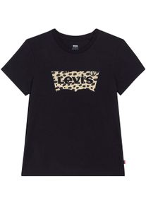 Levi's LEVI'S Damen T-Shirt "LSE THE PERFECT TEE", schwarz, casual, Gr. S, Jersey, Obermaterial: 100% Baumwolle, Shirts