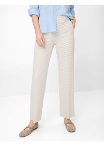 Damen Boyfriend-Hose "Style DamenpulloverTH FLARED", beige, Gr. 22, RAPHAELA BY Brax, 34% Viskose, 31% Polyester, 30% Polyamid, 5% Elasthan, Hosen