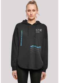 F4NT4STIC Damen Kapuzenpullover "Self Love OVERSIZE HOODIE", schwarz, casual, Gr. L, Obermaterial: 100% Baumwolle, Pullover, Print