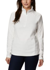 Columbia Damen Rollkragenpullover "GLACIAL IV 1/2 ZIP", weiß, sportlich, Gr. XL, Fleece, Obermaterial: 100% Polyester, Pullover